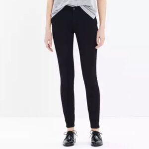 Madewell Skinny Skinny Jeans Black Womens 30